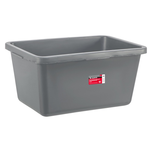 Таз прямоугольный строительный усиленный, 45 л Matrix фото 6 Таз прямоугольный строительный усиленный, 45 л Matrix фото 6