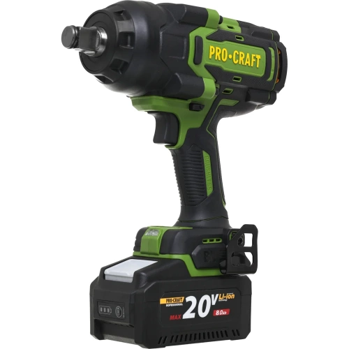 Гайковерт аккумуляторный PROCRAFT PWA90 20В 2100Нм (АКБ 8Ач + ЗУ) Кейс PWA90-1b-c Гайковерт аккумуляторный PROCRAFT PWA90 20В 2100Нм (АКБ 8Ач + ЗУ) Кейс PWA90-1b-c