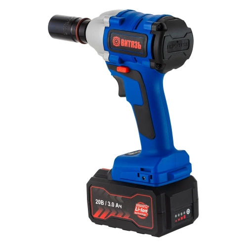 Аккумуляторный бесщеточный ударный гайковерт Витязь ГА-424-1 18012019 фото 6