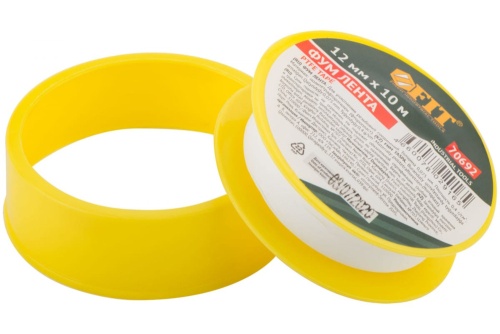 Лента ФУМ Fit 70692 12 мм 10 м фото 3