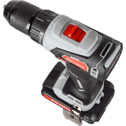 Аккумуляторная дрель-шуруповерт Ресанта ДА-20-2ЛК-Б 75/14/10 фото 5