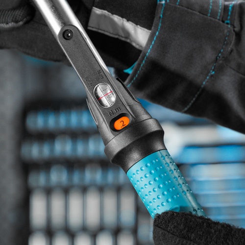 Ключ динамометрический, 5-25 Нм, 1/4", CrV  Gross фото 16