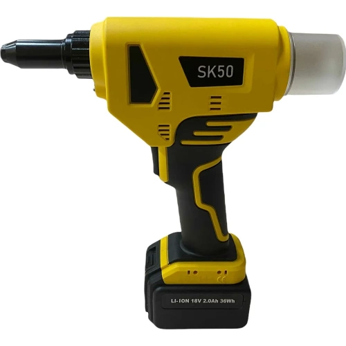 Аккумуляторный заклепочник для вытяжных заклепок Skytools SK50 Аккумуляторный заклепочник для вытяжных заклепок Skytools SK50