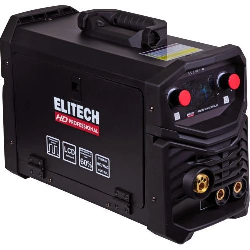 Инверторный сварочный аппарат Elitech HD WM 200 SYN LCD Pulse 204473 фото 3