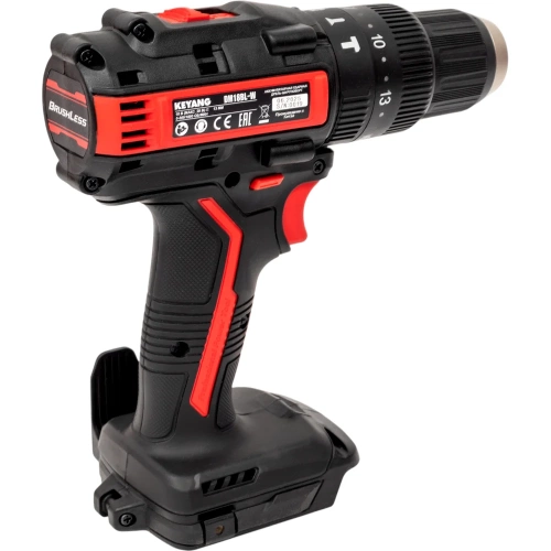 Аккумуляторная ударная дрель-шуруповерт KEYANG без аккумулятора и ЗУ DM18BL-W (Bare) фото 4