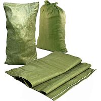 Мешок для строительного мусора зеленый 50 x 90см