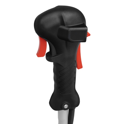 Триммер бензиновый DT-52E, 52 см3, неразъемная штанга, электростартер, состоит из 2 частей Denzel фото 9