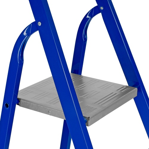 Стремянка, 10 ступеней, стальной профиль, алюминиевые ступени Сибртех фото 7