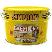 Эмаль акриловая Symphony Premiera 00-00012183 С полуглянцевая в металлическом ведре 9 л