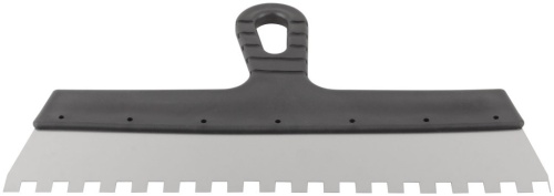 Шпатель зубчатый Курс Рос 06615 фасадный зуб 10 мм 350 мм фото 5