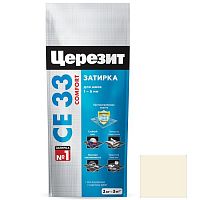 Затирка цементная для узких швов Ceresit СЕ33 Comfort Натура 2 кг