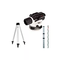 Комплект ADA: нивелир Ruber 32 с поверкой + рейка STAFF 3 + штатив на винтах Light S А00201_К