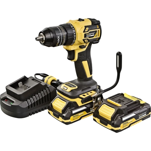 Дрель аккумуляторная Hanskonner 1BatterySystem HCD2065BLC