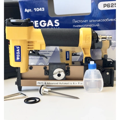 Шпилькозабивной пневмопистолет Pegas pneumatic P625 1043 фото 6