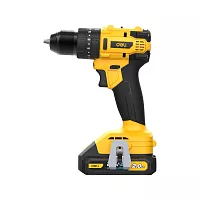 Дрель-шуруповерт аккумуляторная ударная DELI DC150 2 акб, 20В х 2Ач, ЗУ, 50Нм, сумка 168771