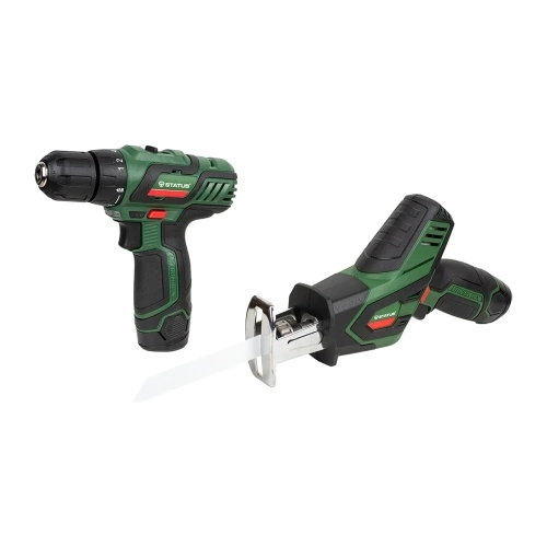 Набор инструментов STATUS 07125601: дрель-шуруповерт CT12-2Li + сабельная пила RS 500 фото 3