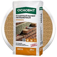 Раствор кладочный Основит Брикформ МС11 ореховый 25 кг