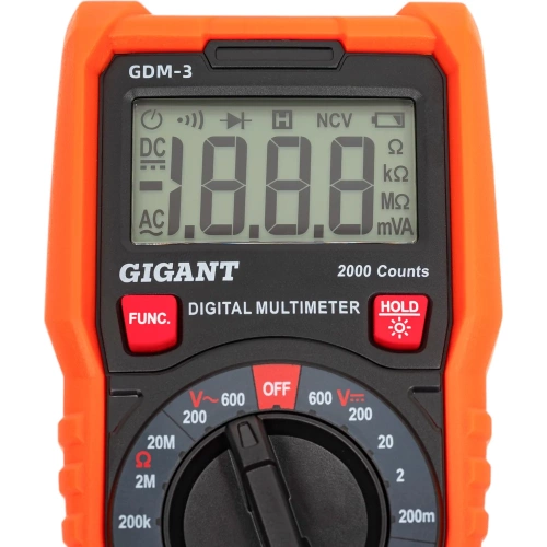 Цифровой мультиметр Gigant GDM-3 фото 3 Цифровой мультиметр Gigant GDM-3 фото 3