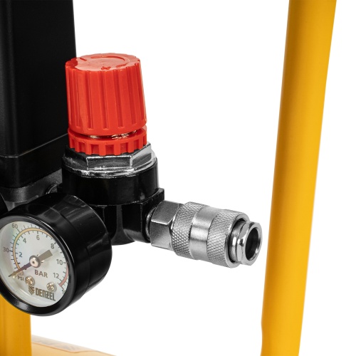 Компрессор воздушный DC1500/24, прямой привод, 1.5 кВт, 24 литра, 220 л/мин Denzel фото 14