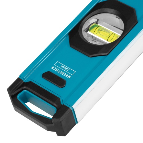 Уровень алюминиевый, магнит., фрезерованный, 3 глазка, 0,5 мм/м, 1200 мм Gross фото 5