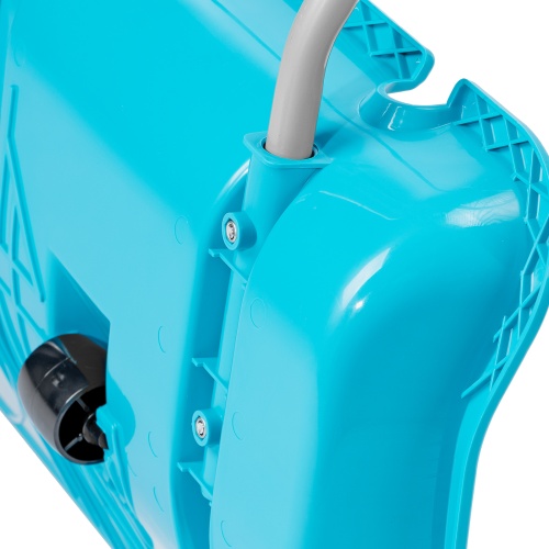 Скрепер для уборки снега, полипропилен, колеса, 750х445х1275 мм, рукоятка с ПВХ, LUXE Palisad фото 9