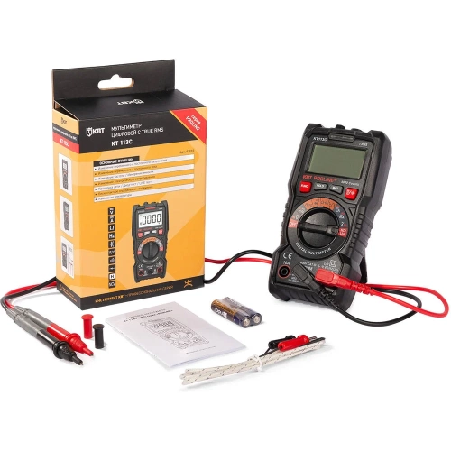 Мультиметр цифровой КВТ KT 113С серия PROLINE 91918 фото 7