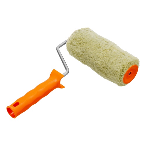 Валик "Фасадные работы", 180 мм, ворс 18 мм, D 48 мм, D ручки 8 мм, полиакрил, полиэстер Сибртех фото 2