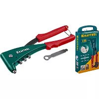 Литой заклепочник в кейсе KRAFTOOL X-5F удержание заклепки, 2.4 - 4.8 мм 31173-H6_z01