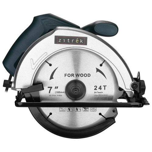 Дисковая (циркулярная) пила Zitrek ZKCS1500, 1500 Вт, 185 мм, диск 085-1305 фото 5 Дисковая (циркулярная) пила Zitrek ZKCS1500, 1500 Вт, 185 мм, диск 085-1305 фото 5