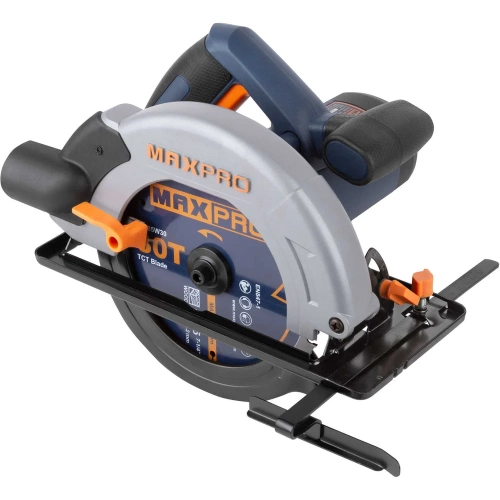 Пила циркулярная MAX-PRO 1400 Вт, 185/20 мм, 4700 об/мин, 4,3 кг, коробка 85190