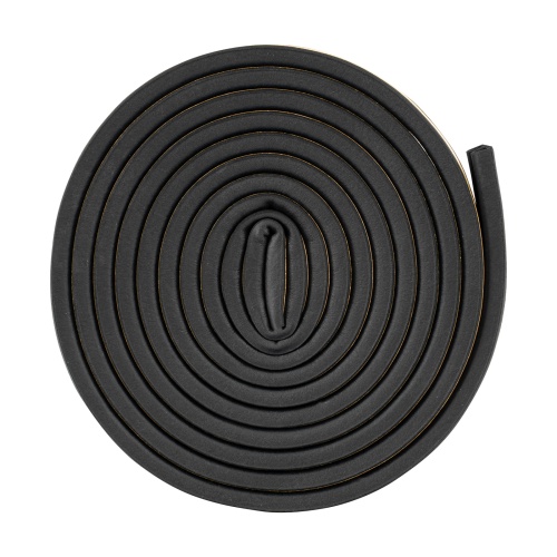 Уплотнитель резиновый, 6 м, профиль "D", черный Сибртех фото 2 Уплотнитель резиновый, 6 м, профиль "D", черный Сибртех фото 2