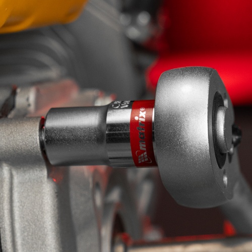 Головка торцевая, 13 мм, шестигранная, CrV, под квадрат 1/2, хромированная Matrix фото 8