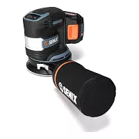 Машина шлифовальная эксцентриковая аккумуляторная SENIX X2 20V, 125мм, без акб и зу, PSX2-M1-EU-0