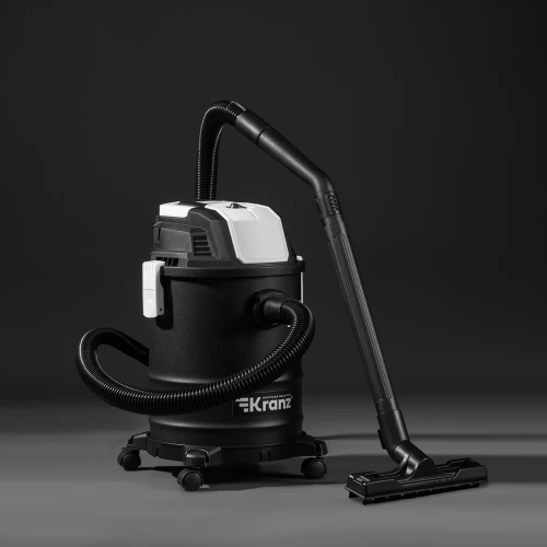 Пылесос строительный KRANZ KR15, 1200Вт, 15л, 4м KR-16-1115 фото 3