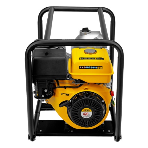 Мотопомпа бензиновая для грязной воды PX-80D, 15 л.с, 3", 1500 л/мин, глубина 8 м , напор 30 м Denzel фото 6