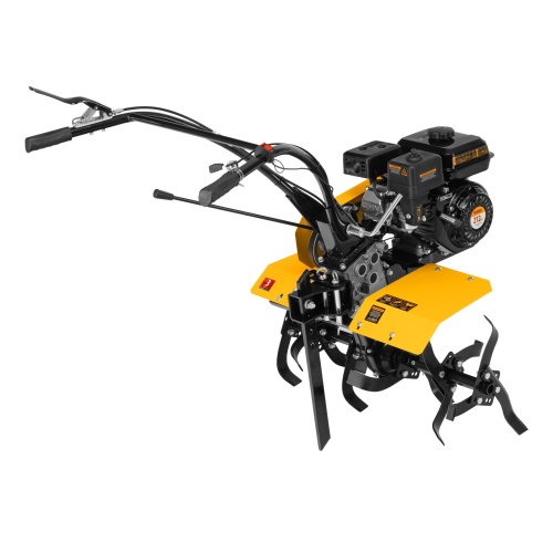 Мотоблок DPT-170, 7 л.с., ремен.сцеп, шир 85 см, глуб 35 см,фрез 3х3,ШОМ,скор 2В/1Н,кол 8" Denzel фото 2