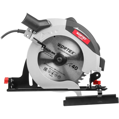 Циркулярная пила WORTEX CS 2175 в кор. 1900 Вт, 210 мм, до 75 мм 1318506 ЦЗ-2261846016 фото 6