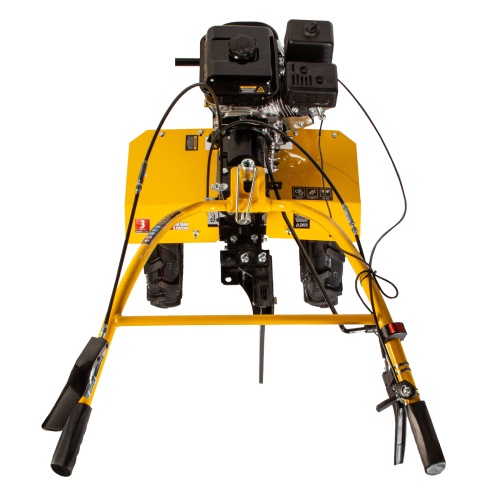 Мотоблок DPT-270X, 7 л.с, дисковое сцепление, ширина 90 см, глубина 35 см, фрез 3 х 4, ВОМ, передачи 2В/1Н Denzel фото 6