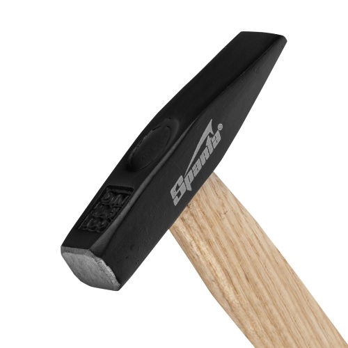 Молоток слесарный, 100 г, квадратный боек, деревянная рукоятка Sparta фото 4