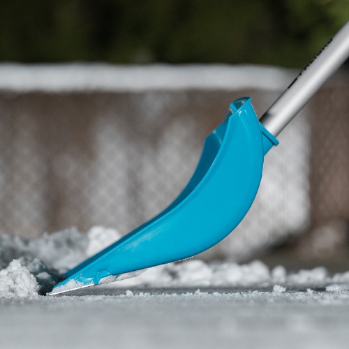 Лопата-скрепер для уборки снега, полипропилен, 460х320х1300 мм, алюминиевый черенок, ПВХ, LUXE Palisad фото 11 Лопата-скрепер для уборки снега, полипропилен, 460х320х1300 мм, алюминиевый черенок, ПВХ, LUXE Palisad фото 11