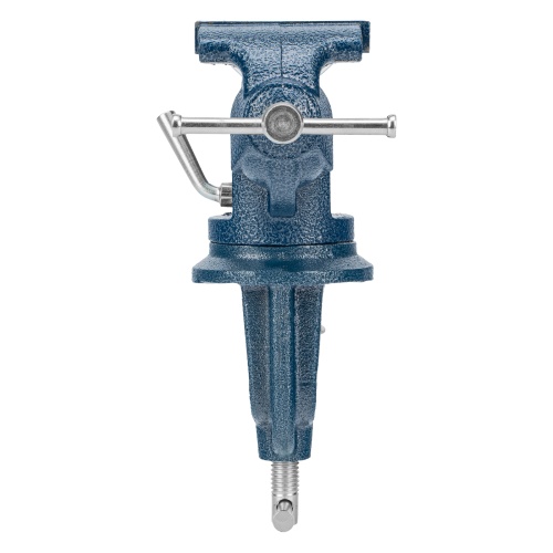 Тиски слесарные, настольные, поворотные, ширина рабочих губок 65 мм, наковальня Сибртех фото 7