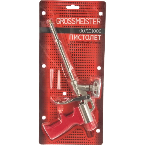 Пистолет для монтажной пены GROSSMEISTER 007101006 фото 5 Пистолет для монтажной пены GROSSMEISTER 007101006 фото 5