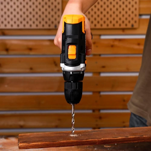 Аккумуляторная дрель-шуруповерт DEKO DKCD12V SET1 в кейсе + оснастка 13 шт, 2_2,0 А·ч 083-1022 фото 9