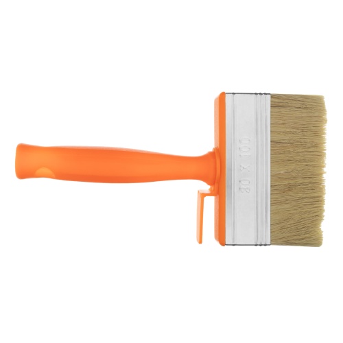 Кисть-ракля, 30х100 мм, натуральная щетина, пластмассовый корпус, пластмассовая ручка Sparta фото 2