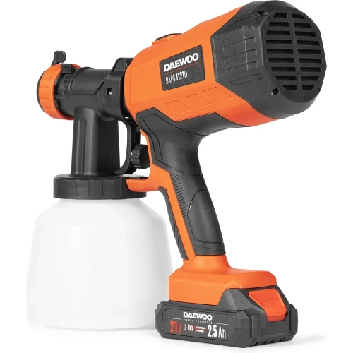 Краскопульт аккумуляторный DAEWOO DAPS 1121Li SET фото 7 Краскопульт аккумуляторный DAEWOO DAPS 1121Li SET фото 7