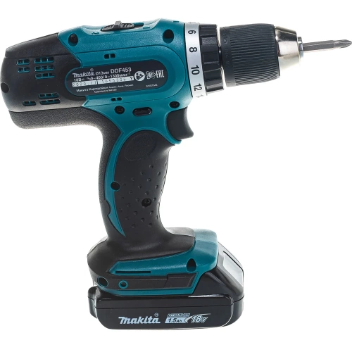 Аккумуляторная дрель-шуруповерт Makita DDF453SYX5 фото 5