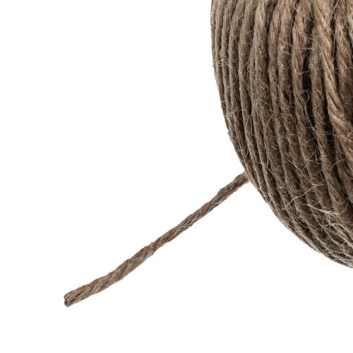 Шпагат джутовый, 2.5 мм, L 60 м, 5-ниточный , Сибртех фото 3