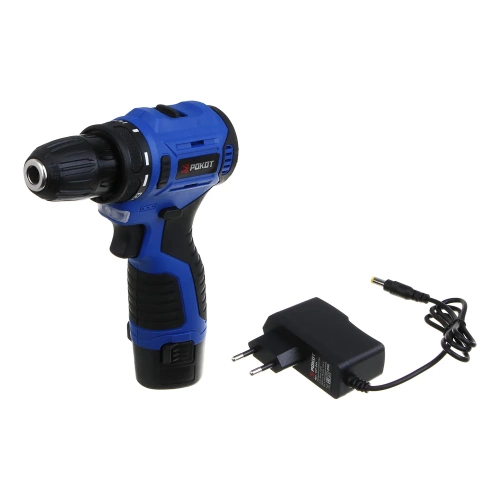 Дрель-шуруповерт аккумуляторный РОКОТ бесщеточный, 12В, 2 Ач, 0-400/0-1400 об/мин, 38 Нм 691-044 фото 4 Дрель-шуруповерт аккумуляторный РОКОТ бесщеточный, 12В, 2 Ач, 0-400/0-1400 об/мин, 38 Нм 691-044 фото 4