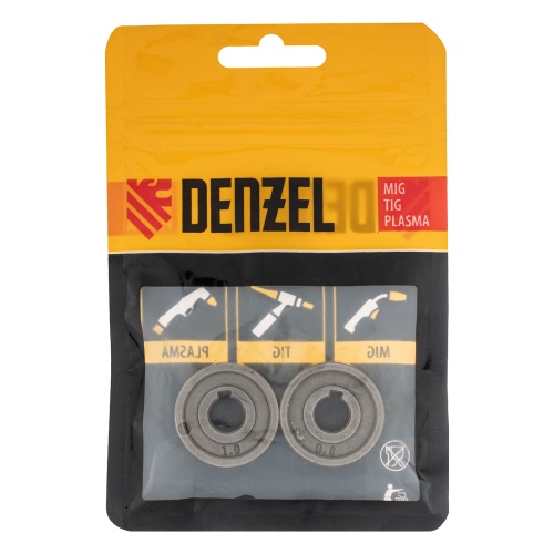 Подающий ролик, V профиль под стальную проволоку 0,8-1мм, 2 шт Denzel фото 5