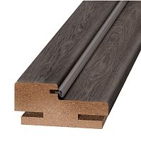 Брус дверной телескопический коробочный экошпон Olovi Дуб графит с уплотнителем без фурнитуры без притвора 2050х70х28 мм